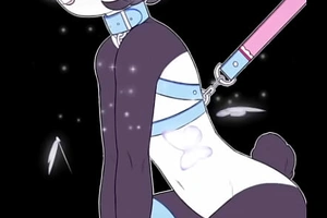 Berry, get downstairs one's Femboy Panda, Moans Into His Mic Be beneficial to 42 Round off Seconds! [Furry ASMR]
