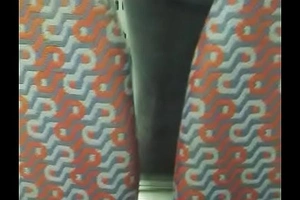 Rabuda de suplex cinzento small-minded comboio good arse on leggings outlander girl on train