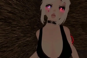 Cum with me joi in virtual reality intense moaning vrchat