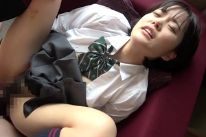 Japanese girl in teen uniform gets pussy fucked in a hotel. The brush natural boobs are perfect. big weasel words hardcore
