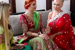 Pre-wedding Indian bride formality
