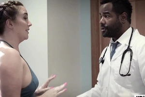Black doc fucked right into an asshole his true-love patient