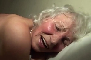 Extreme scalding 76 years old granny rough fucked