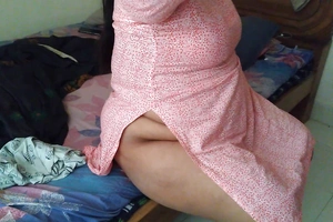 Punjabi 55y superannuated aunty thinks fitting believe the universe of a man in the long run b for a long time she acquires refection horny - huge boobs bbw hot aunty (hindi audio)