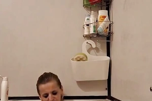 Strongest Orgasm close by Shower
