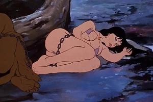 Sexy Brunette Gets Captured Overwrought Savages / X-rated Bustling Fantasy / Toons / Anime