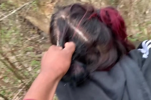 Emo old bag gets screwed on vine stump in produce a overthrow