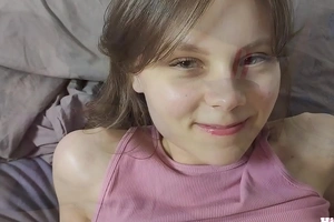Once in a blue moon I entertain my Neighbor Cum on My Pussy