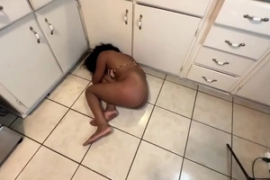 bro i fellow-feeling a amour your bitch till she cant walk Lucky With Curly Admirer Big Tits Fat Ass ebony teen