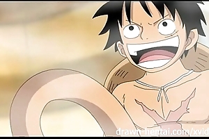 Four two shakes of a lamb's tail anime - luffy heats up nami